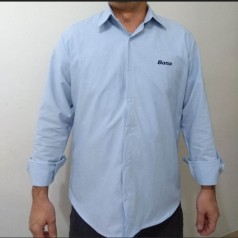 Camisa Social Manga Longa Personalizada