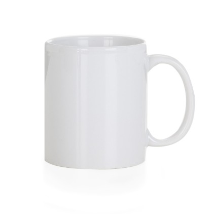 Caneca de Cerâmica Branca 325ml Personalizada