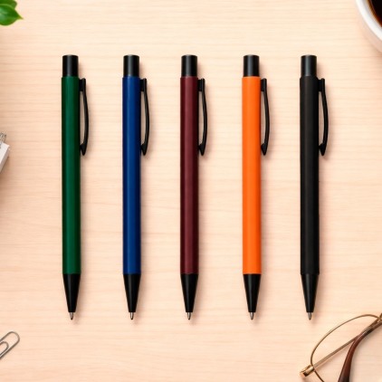Caneta Metal Colorida  personalizada
