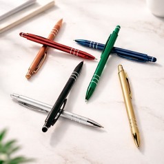 Caneta Metálica Touch Personalizada