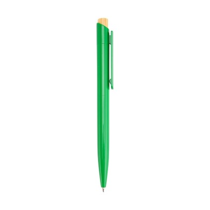 Caneta Plástica com Acionamento em Bambu Personalizada