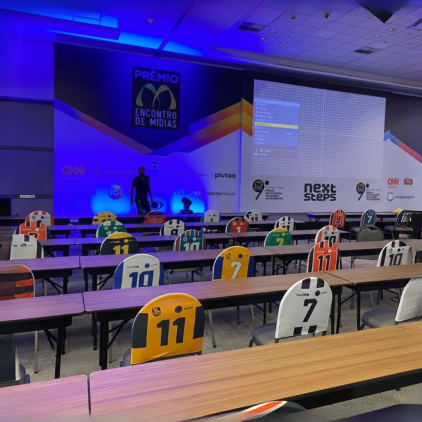 Capa para Cadeira de Eventos em Tecido Personalizada 