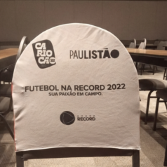 Capa para Cadeira de Eventos em Tecido Personalizada 