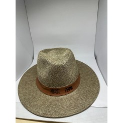 Chapéu de Fibra de Bambu com Recouro Personalizado