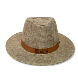 Chapéu de Fibra de Bambu com Recouro Personalizado