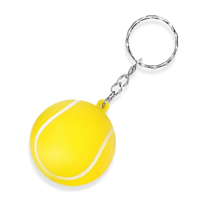 Chaveiro Bola de Tênis Personalizado Antiestresse