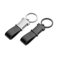 Chaveiro Personalizado em Metal Níquel e PU