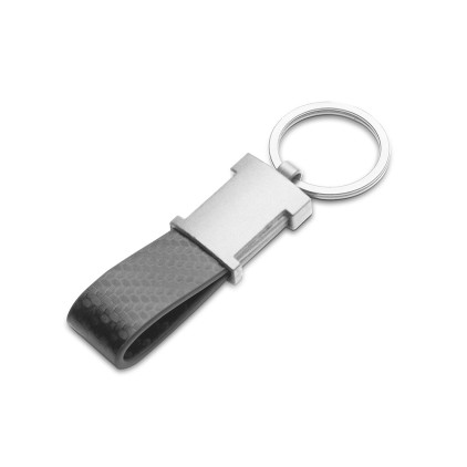 Chaveiro Personalizado em Metal Níquel e PU