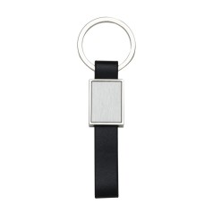 Chaveiro de Metal Retangular com Alça Personalizado