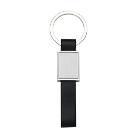 Chaveiro de Metal Retangular com Alça Personalizado