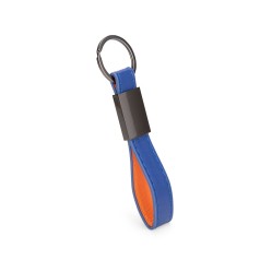 Chaveiro de Metal com Couro Sintético Personalizado