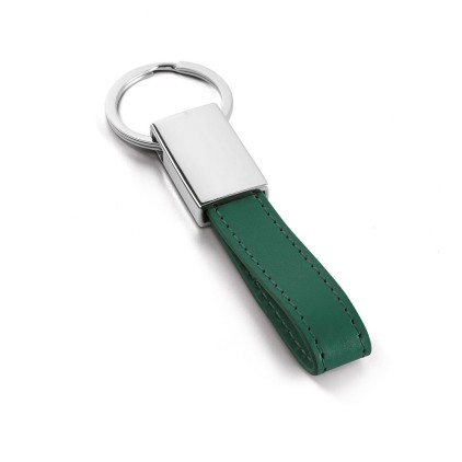 Chaveiro em Couro Sintético e Metal Personalizado