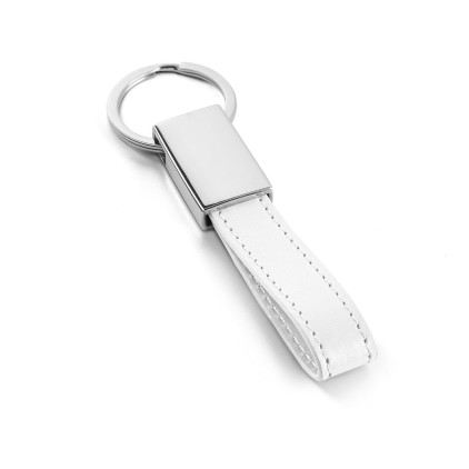 Chaveiro em Couro Sintético e Metal Personalizado