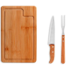 Conjunto para Churrasco em Bambu Personalizado