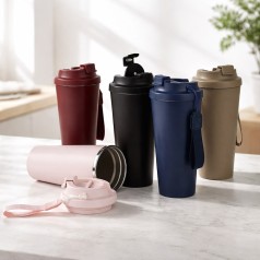 Copo Inox 480ml com Tampa Personalizado