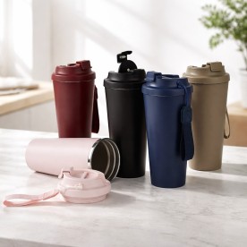 Copo Inox 480ml com Tampa Personalizado
