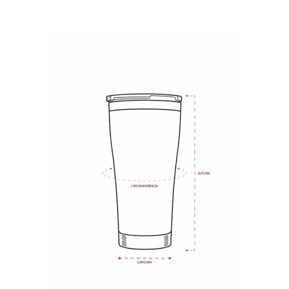 Copo Térmico 550ml Personalizado em Inox