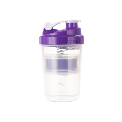 Coqueteleira 600ml com Tampa Rosqueável Personalizada