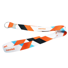 Cordão Poliéster Acetinado com Argola Personalizado