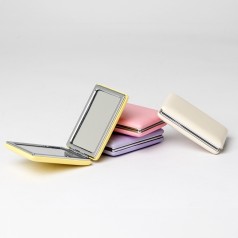 Espelho de Bolsa Duplo em PU Personalizado