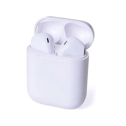 Fone Bluetooth com Case Personalizado Branco