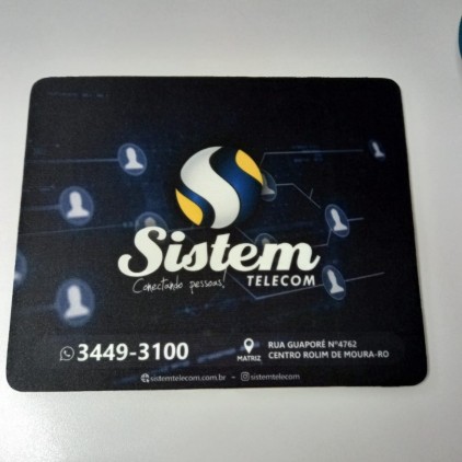 Mouse Pad PVC Personalizado para Mouse Óptico