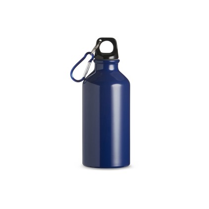 Garrafa Alumínio 420ml com Mosquetão Personalizada