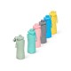Garrafa Dobrável em Silicone 600ml Personalizada