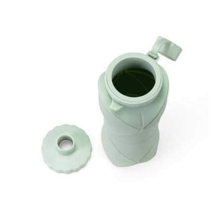 Garrafa Dobrável em Silicone 600ml Personalizada