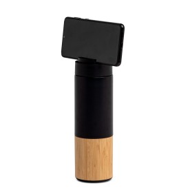 Garrafa Inox 420ml com Suporte Celular Personalizada