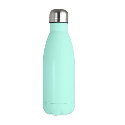 Garrafa Inox Brilhante 650ml com Alça Personalizada