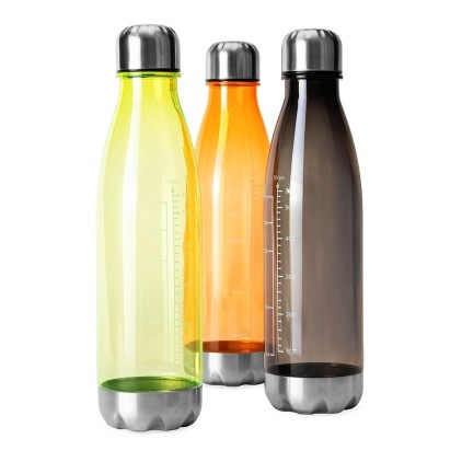 Garrafa Plástica 750ml com Base em Alumínio Personalizada