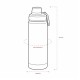 Garrafa Térmica 600ml com Alça Personalizada