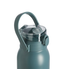 Garrafa Térmica 1L com Trava e Canudo Personalizada