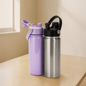 Garrafa Térmica 600ml Personalizada em Inox