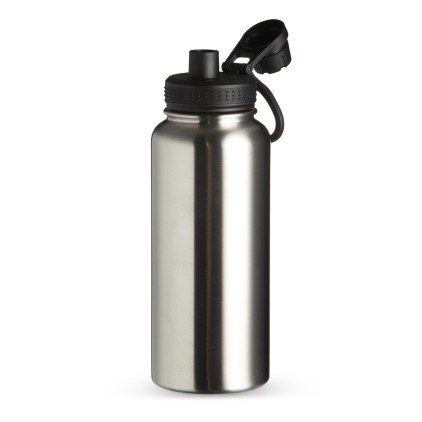 Garrafa Térmica Inox 1L com Alça e Bocal Personalizada