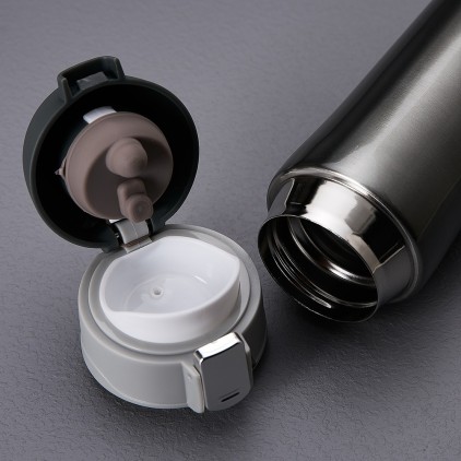 Garrafa Térmica Inox 350ml com Trava Personalizada