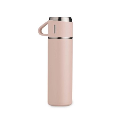 Garrafa Térmica Inox 450ml com Caneca Personalizada