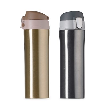 Garrafa Térmica Inox 450ml com Trava Personalizada