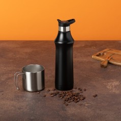 Garrafa Térmica Inox 500ml com Alça Personalizada