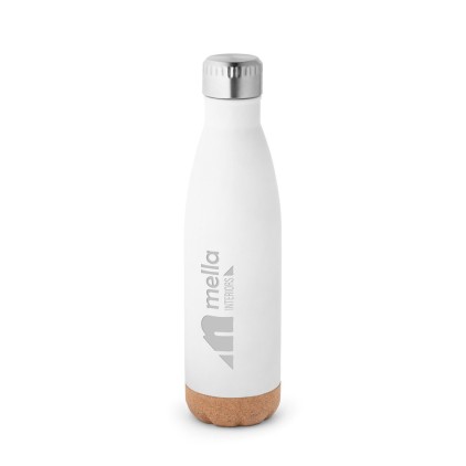 Garrafa Térmica Inox 560ml com Cortiça Personalizada