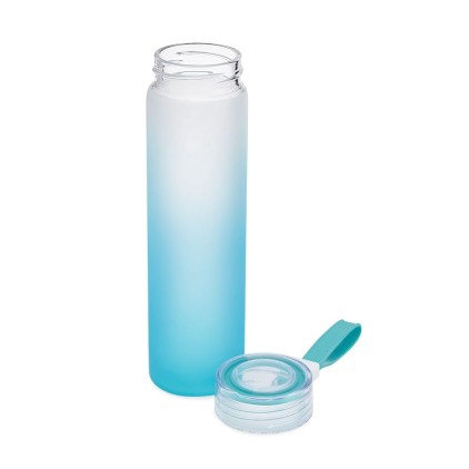 Garrafa Vidro Jateado Bicolor 470ml Personalizada