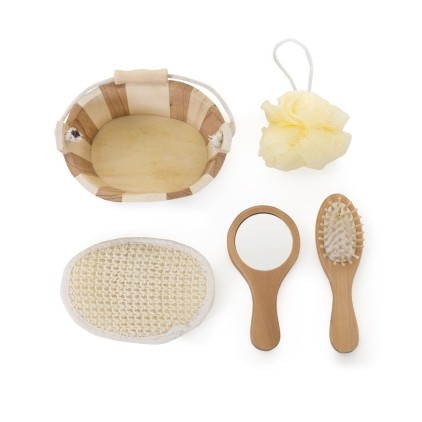 Kit Banho 5 Peças com Balde Personalizado