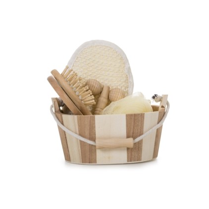 Kit Banho 5 Peças com Balde Personalizado