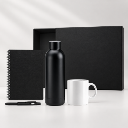 Kit Boas-Vindas com Garrafa Personalizado