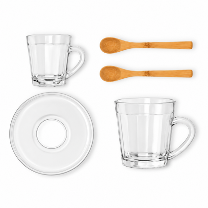 Kit Café com Caneca e Xícara Personalizado