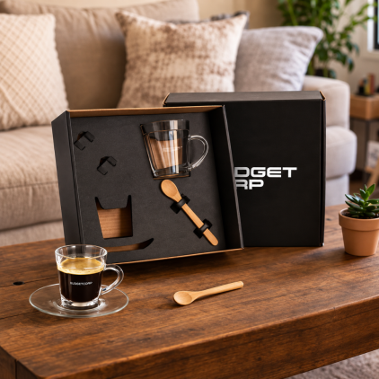Kit Café com Caneca e Xícara Personalizado