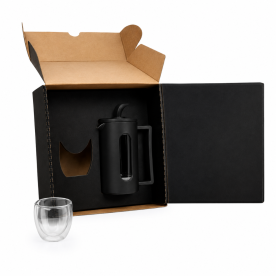 Kit Café com Copo Parede Dupla Personalizado