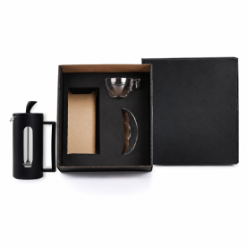 Kit Café com Xícara e Cafeteira Personalizado