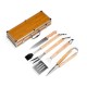 Kit Churrasco 5 Peças em Inox com Maleta Personalizado